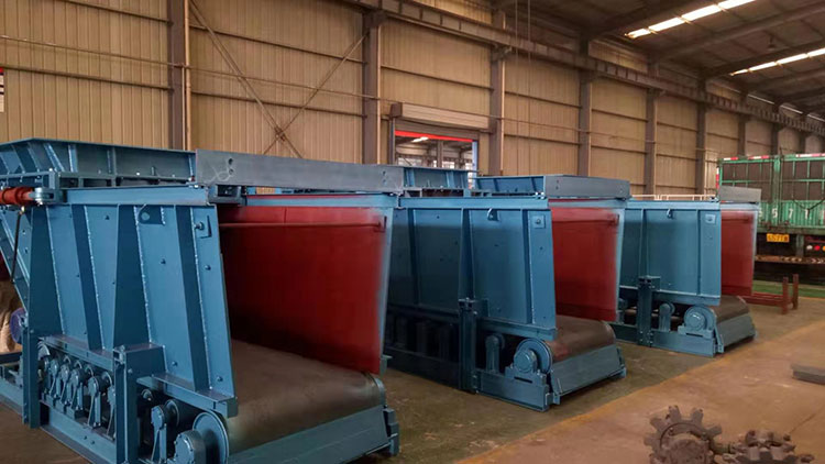 山東礦安3臺皮帶式給煤機完成生產(chǎn)準備發(fā)貨