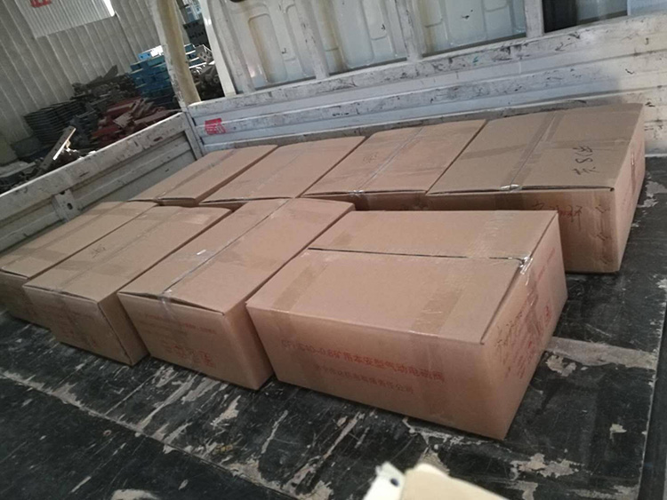 山東礦安一批CFHC10-0.8礦用本安型氣動(dòng)電磁閥發(fā)貨