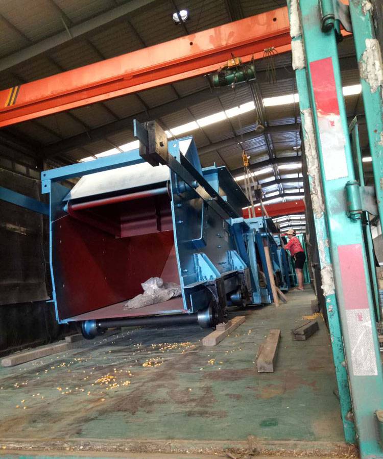 山東礦安機電一批往復式給煤機發(fā)貨