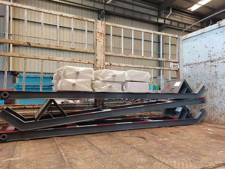 山東礦安一批擋車設(shè)備發(fā)往山西晉城