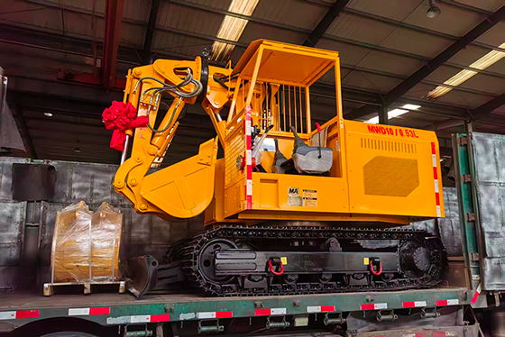 礦安機電煤礦液壓挖掘機成功交付中煤三建，助力能源建設高質(zhì)量發(fā)展